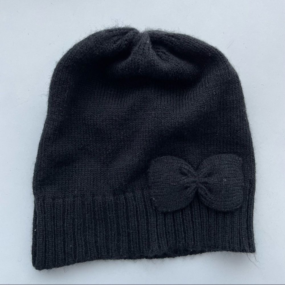 🛍3 for $25🛍 H&M Divided Black Toque with Bow